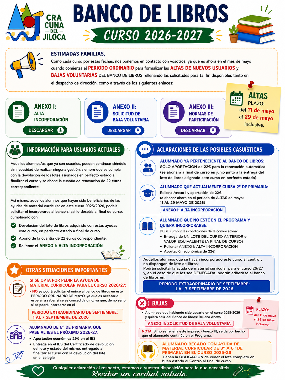 Banco de Libros 2026-2027