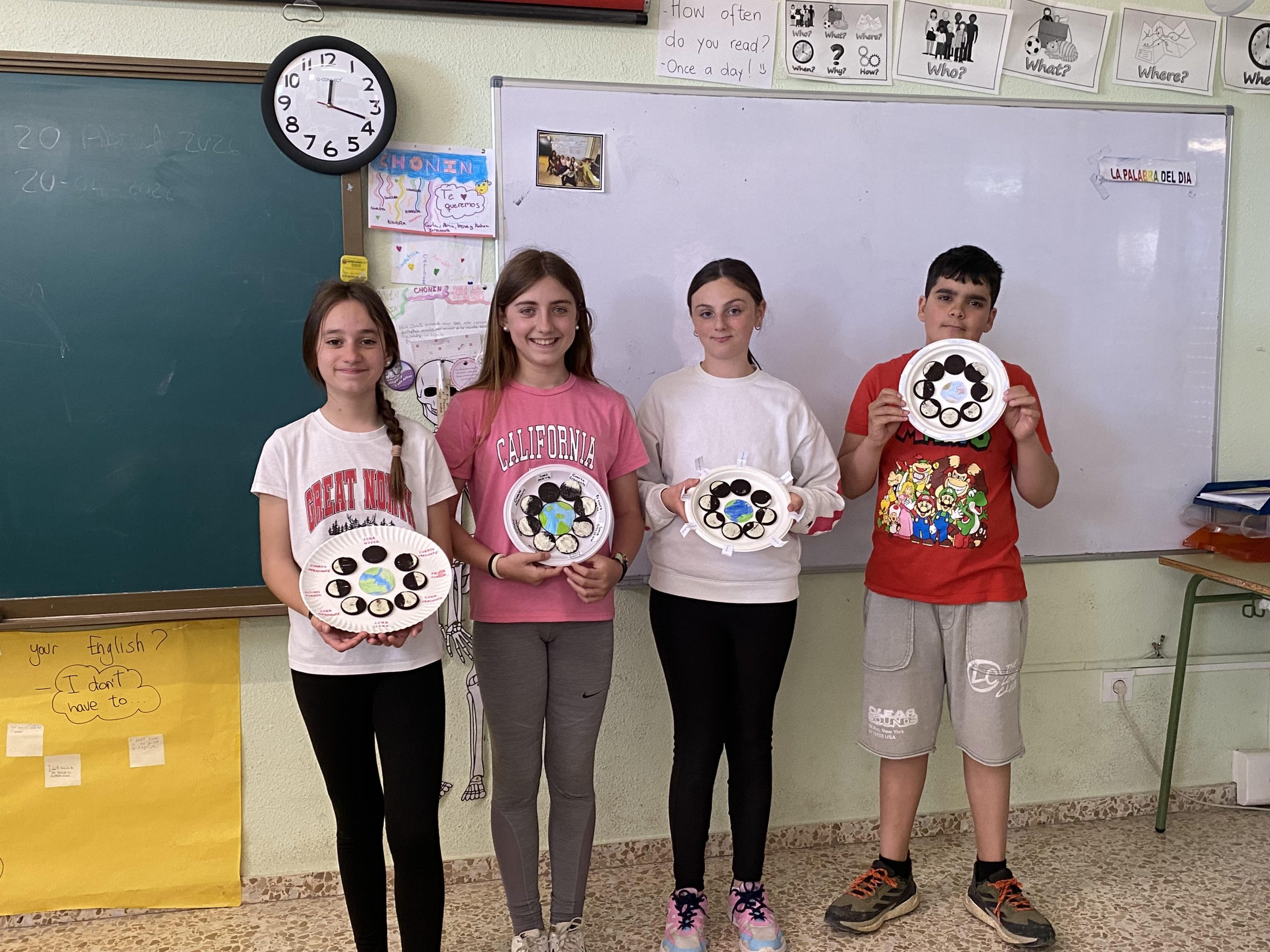 Trabajo sobre el sistema solar en el aula